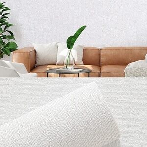 White 3D Wallpaper self-Adhesive Collision/Waterproof/Moisture-Proof (16"x200")